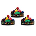 Dowling Magnets Magnet Marbles, Assorted Colors, PK60 736606